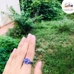 Midnight Bloom Ring