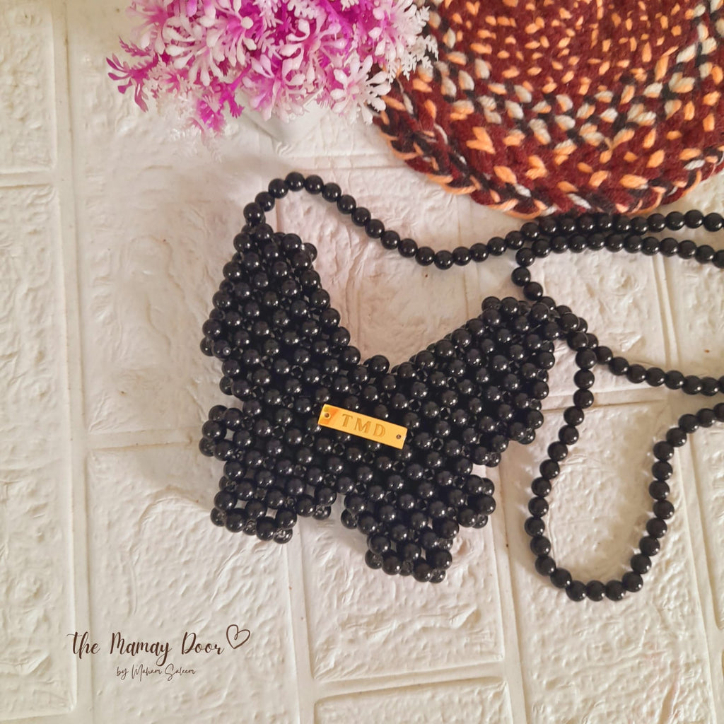 Butterfly Beaded Bag