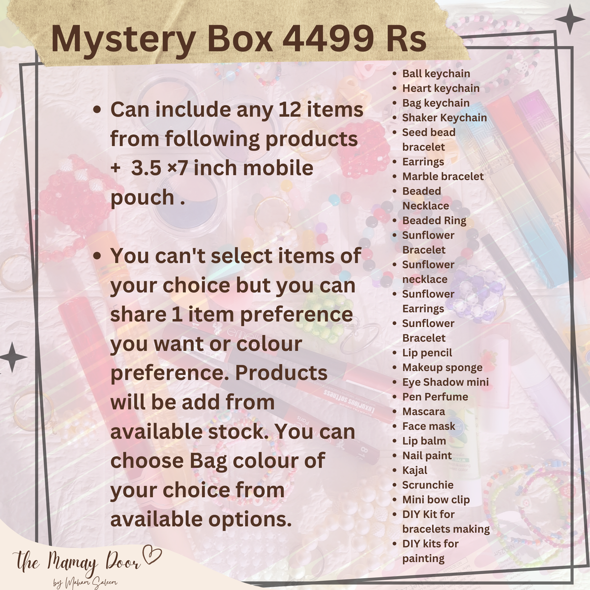 Mystery boxes
