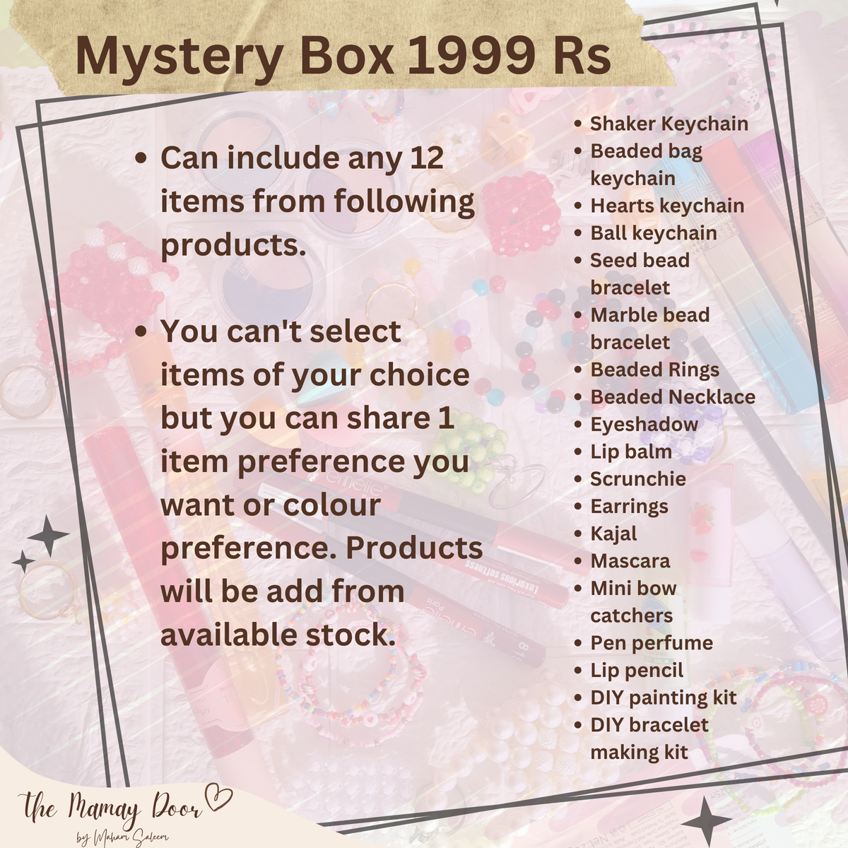 Mystery boxes