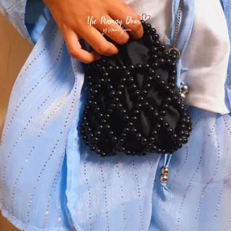 Diamond Beaded Bag