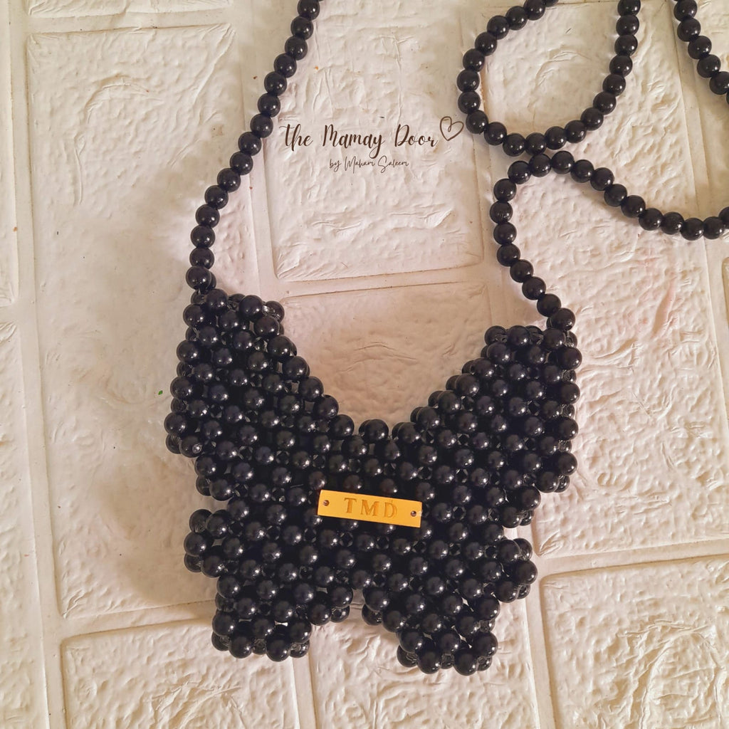 Butterfly Beaded Bag