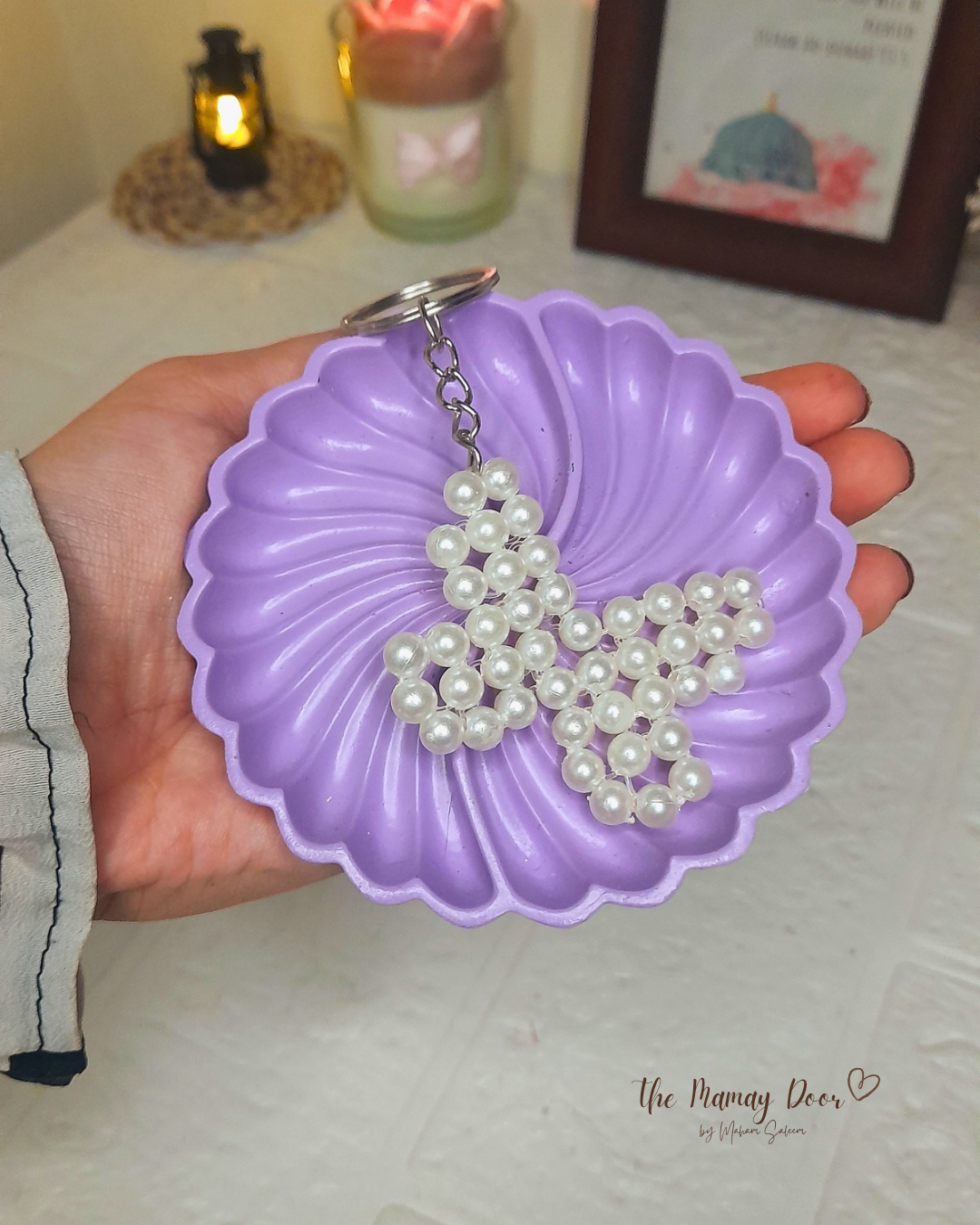 Butterfly keychain