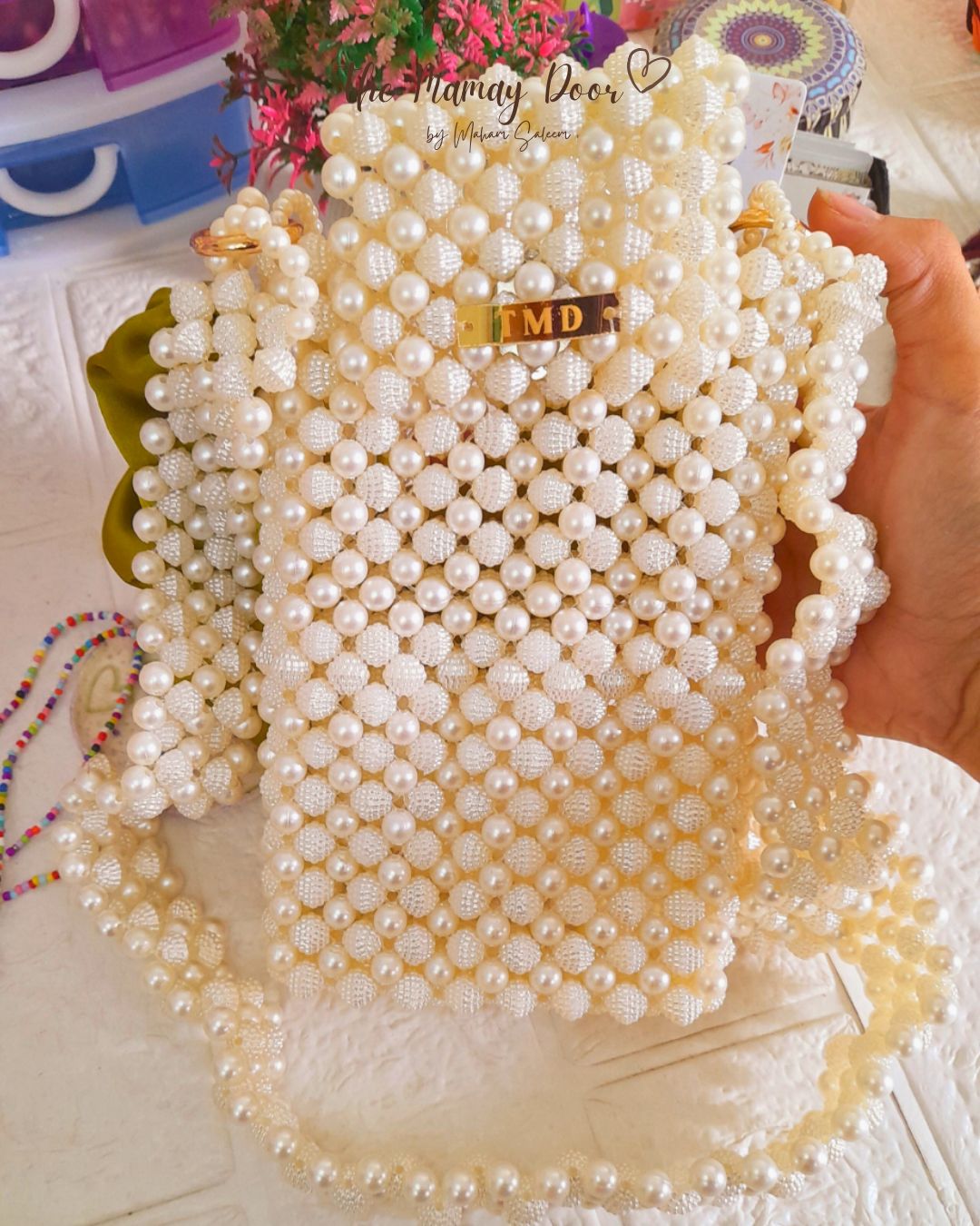 Berry Pearl Mobile pouch