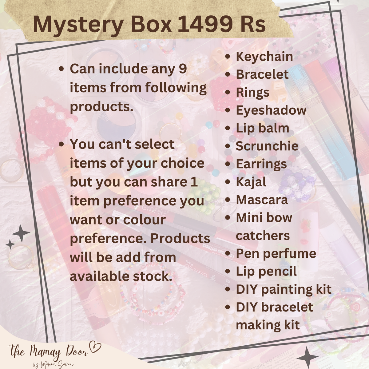 Mystery boxes