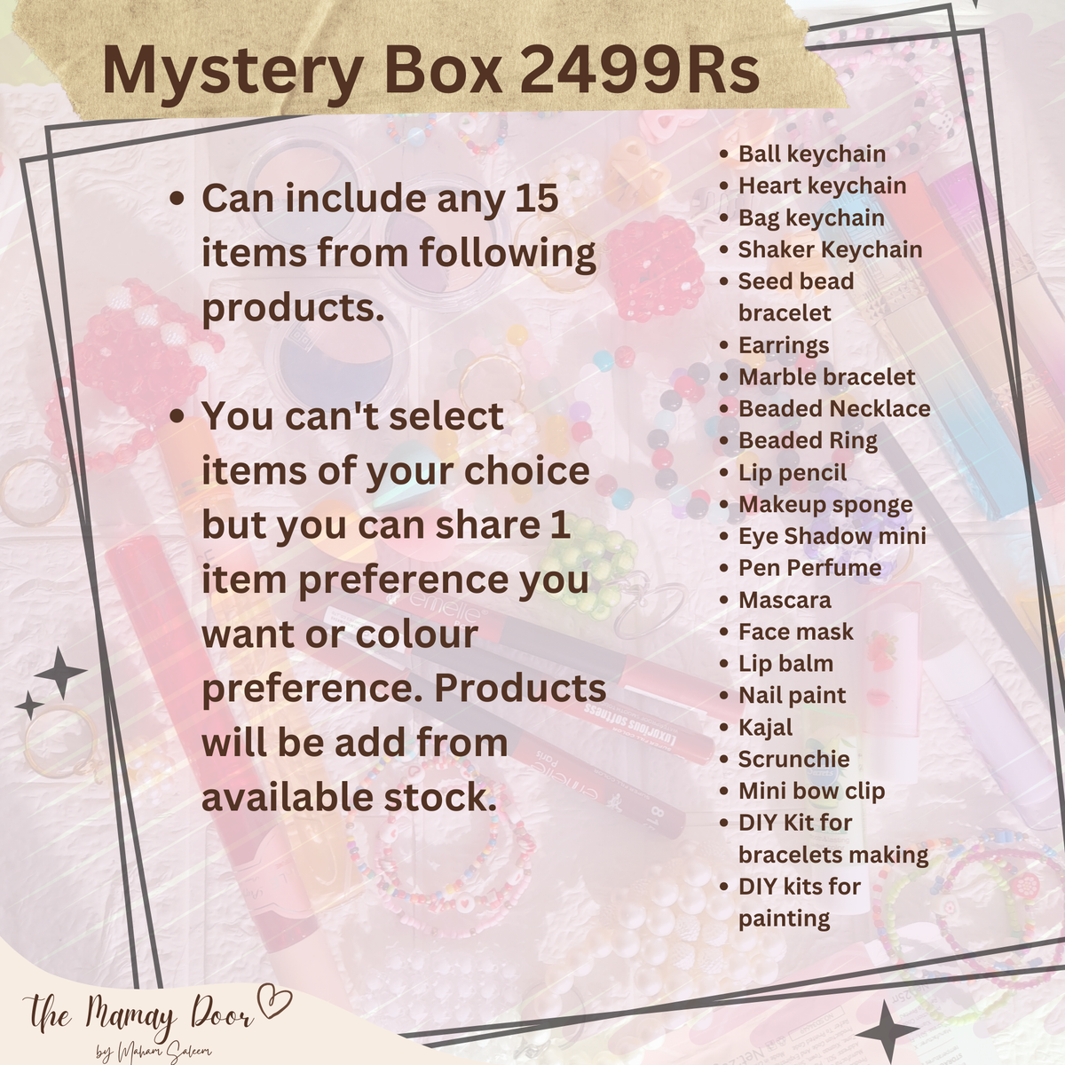 Mystery boxes