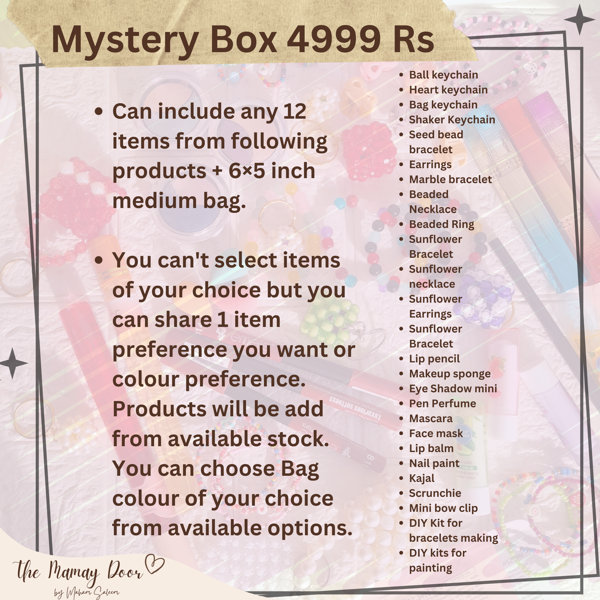 Mystery boxes