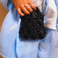 Diamond Beaded Bag