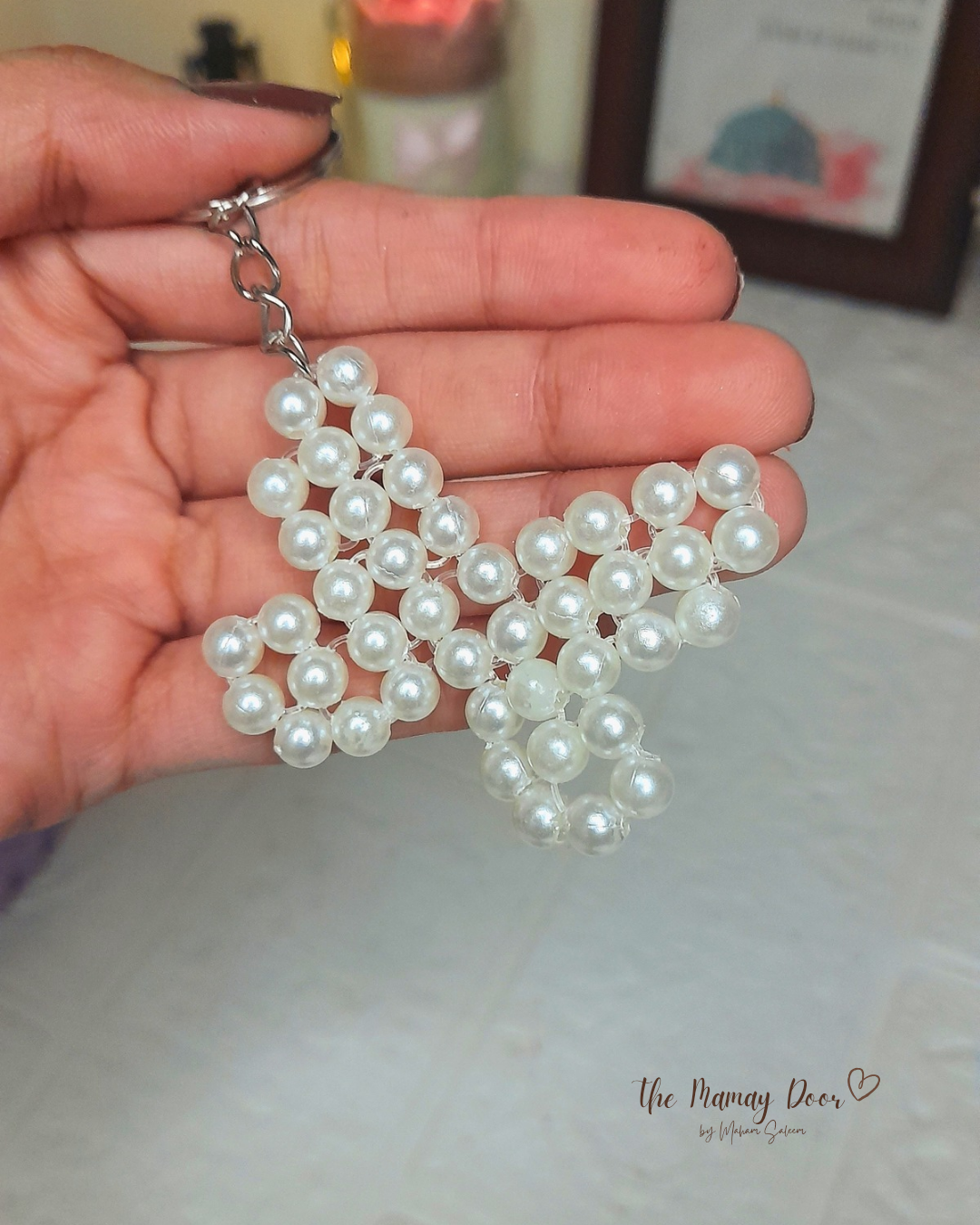 Butterfly keychain