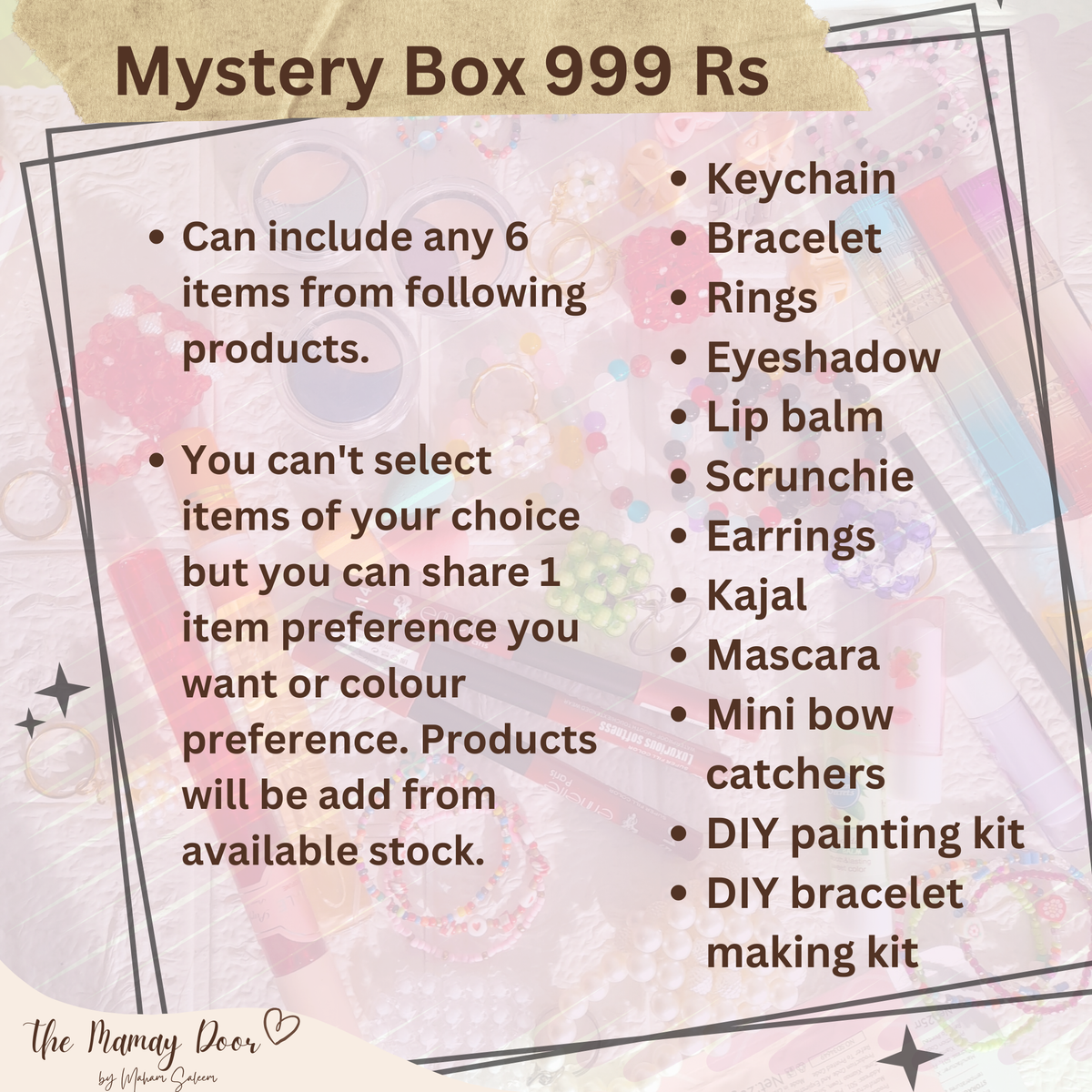 Mystery boxes