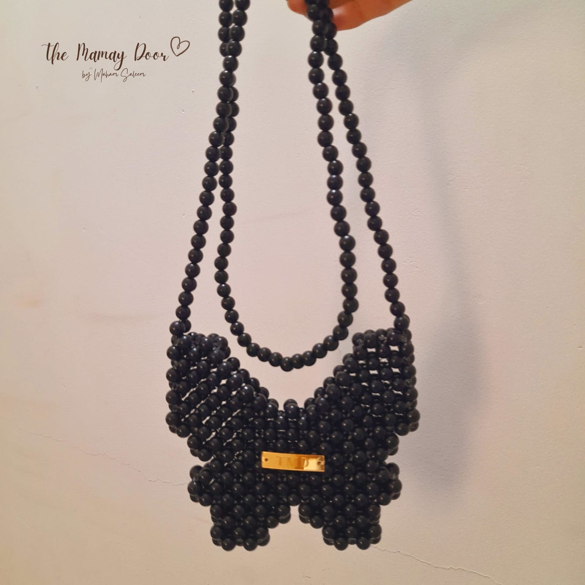Butterfly Beaded Bag