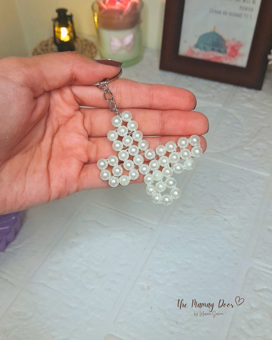 Butterfly keychain