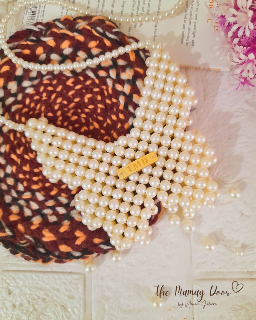 Butterfly Beaded Bag