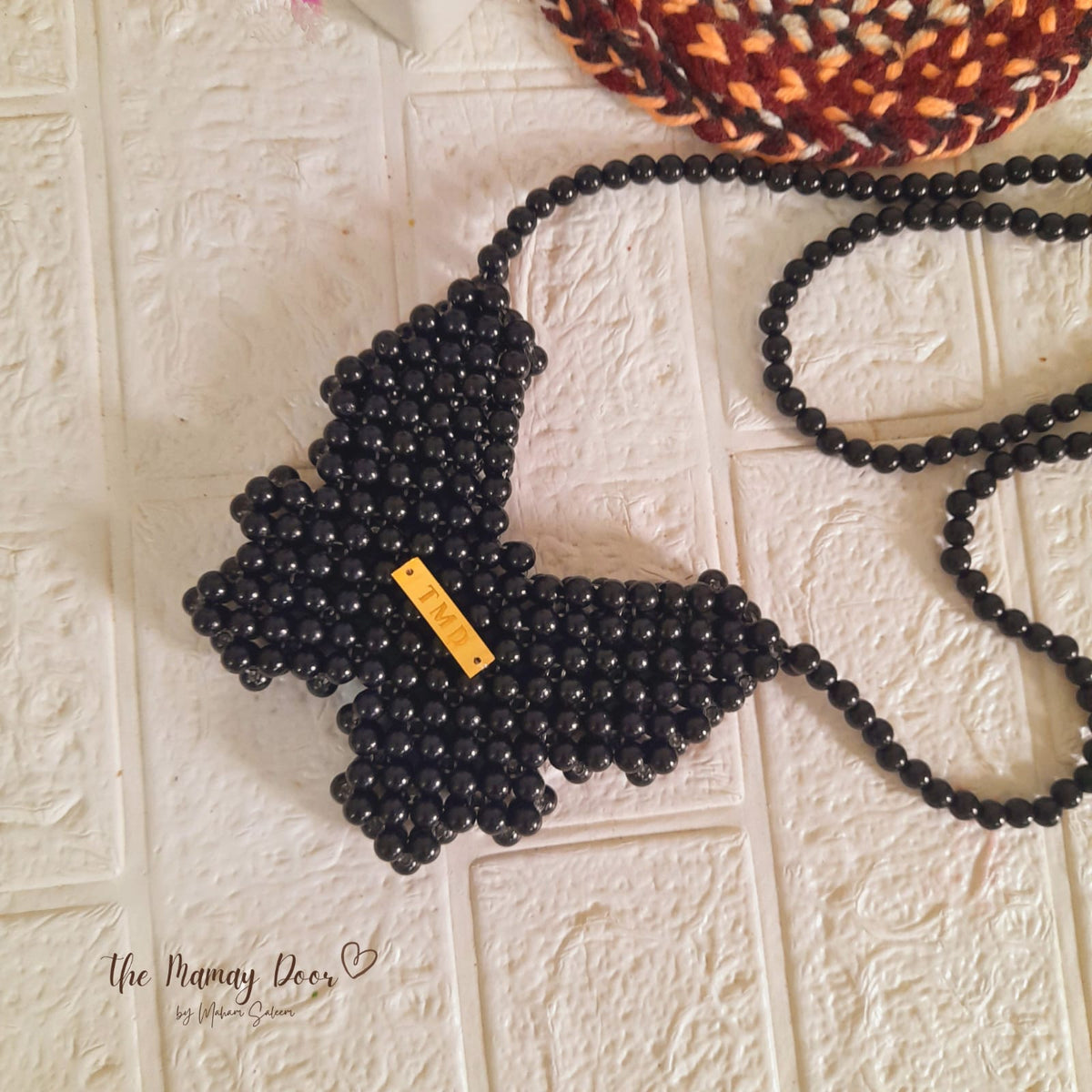 Butterfly Beaded Bag