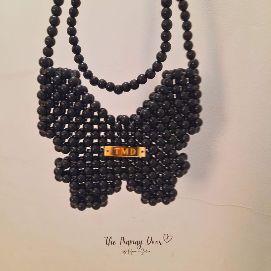 Butterfly Beaded Bag
