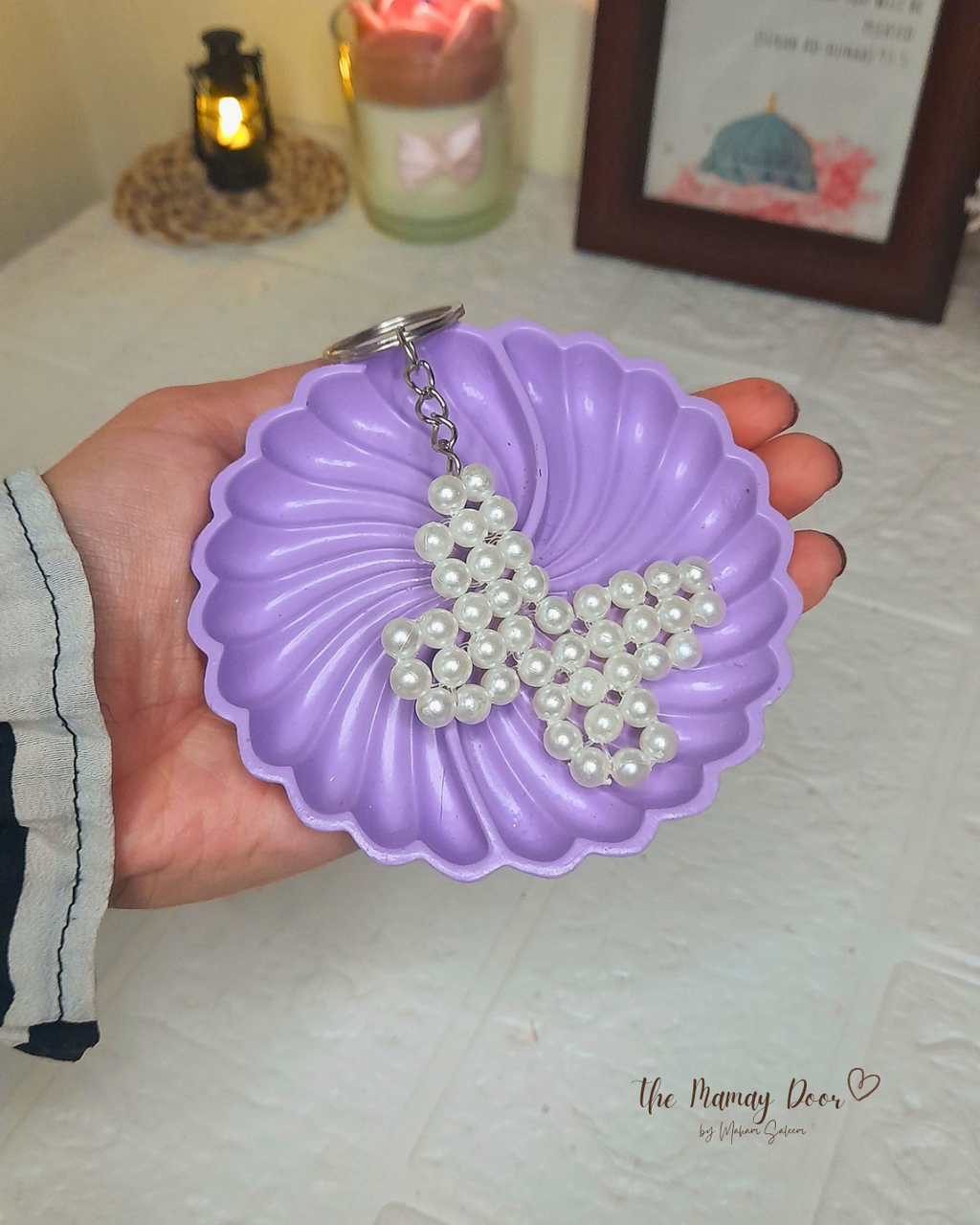 Butterfly keychain