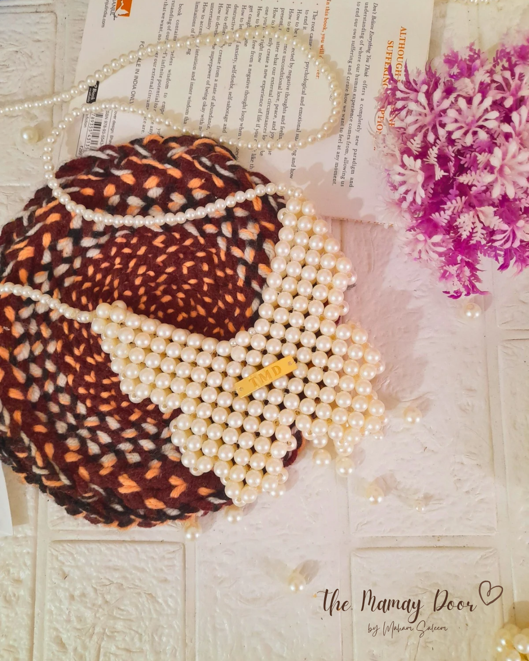 Butterfly Beaded Bag